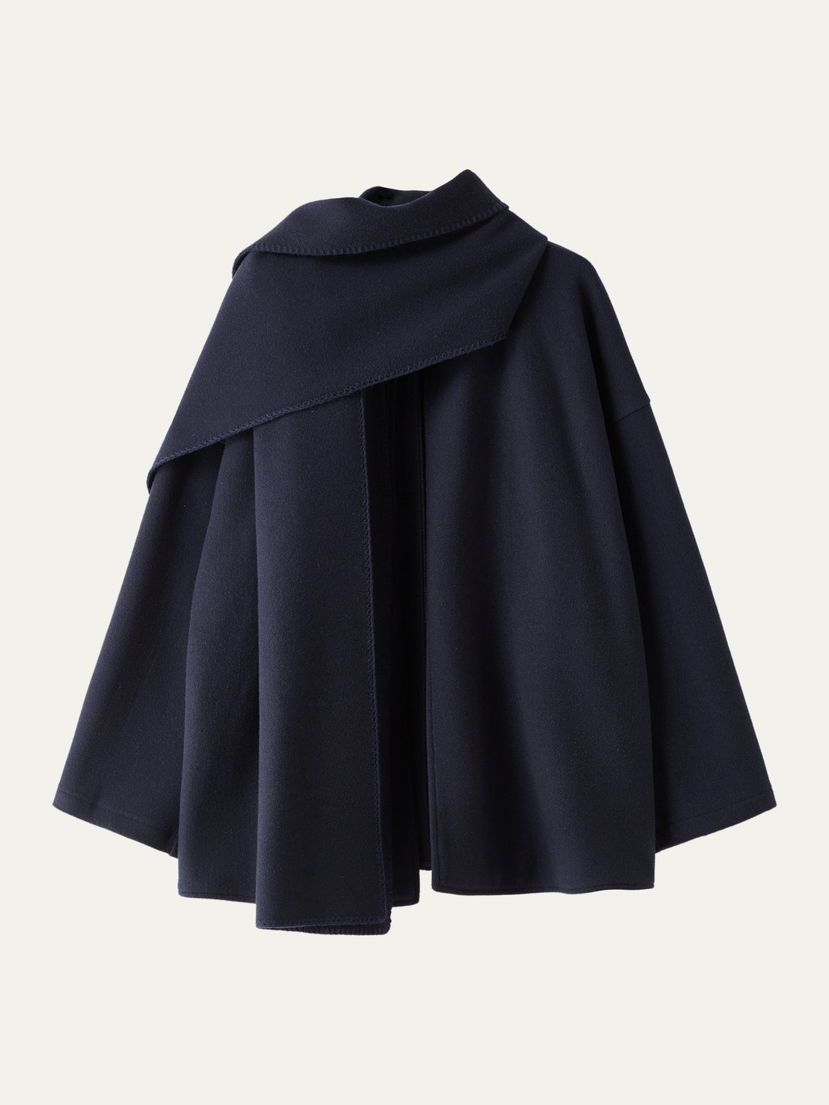 Oversized Scarf Jacket