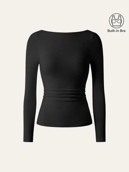 Open-Back Bandless Brami Top