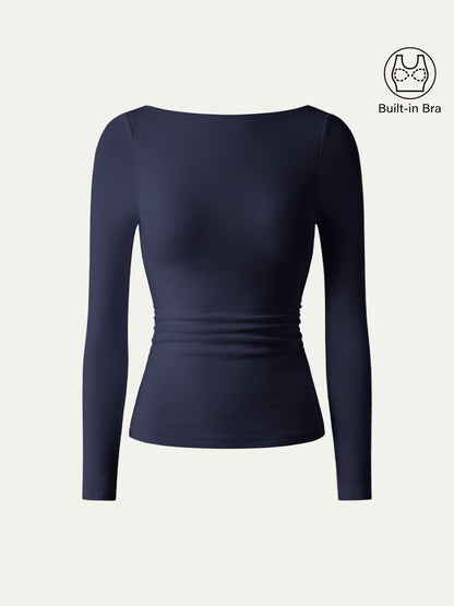 Open-Back Bandless Brami Top