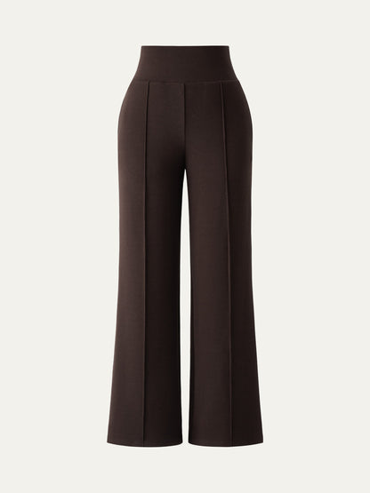 Tummy Warmer Pin-Tuck Pant