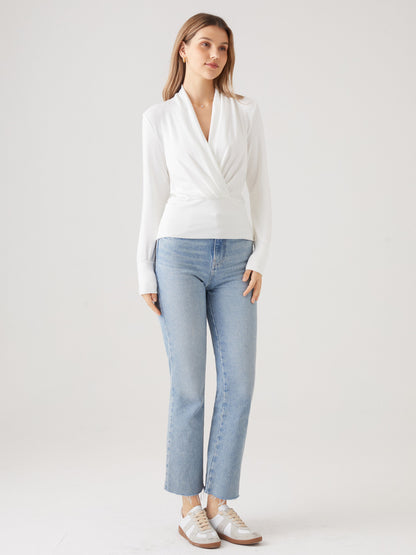 Surplice Tuckable Top