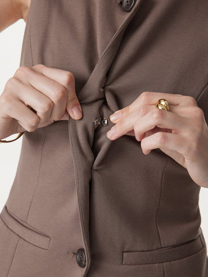 Office Staple Waistcoat with Pockets