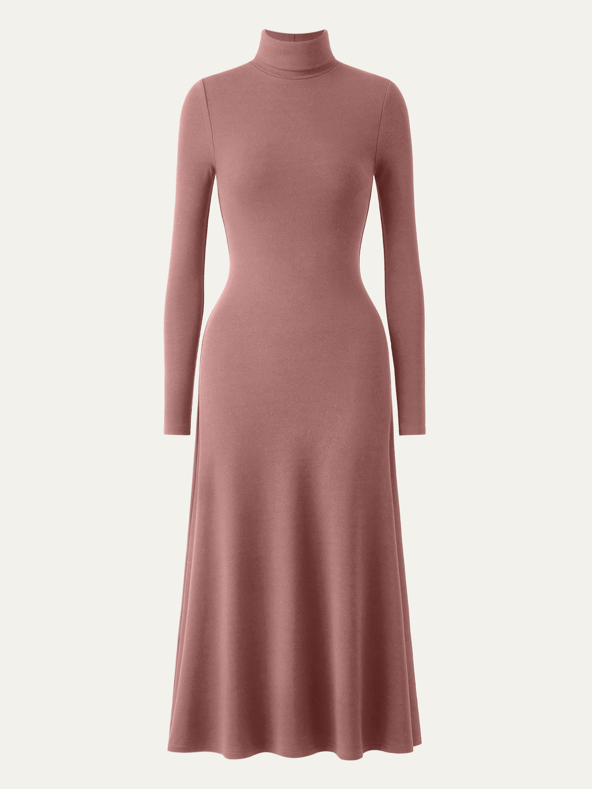 MaxWarm Turtleneck Midi Dress