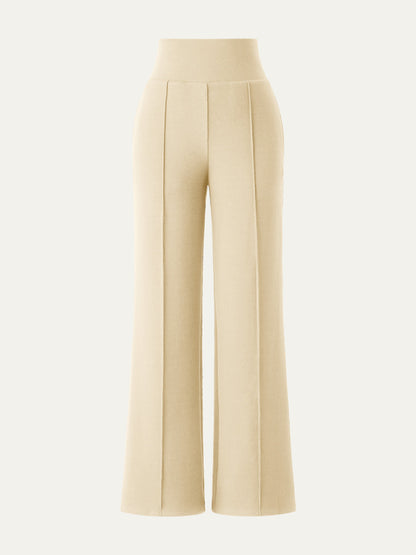 Tummy Warmer Pin-Tuck Pant