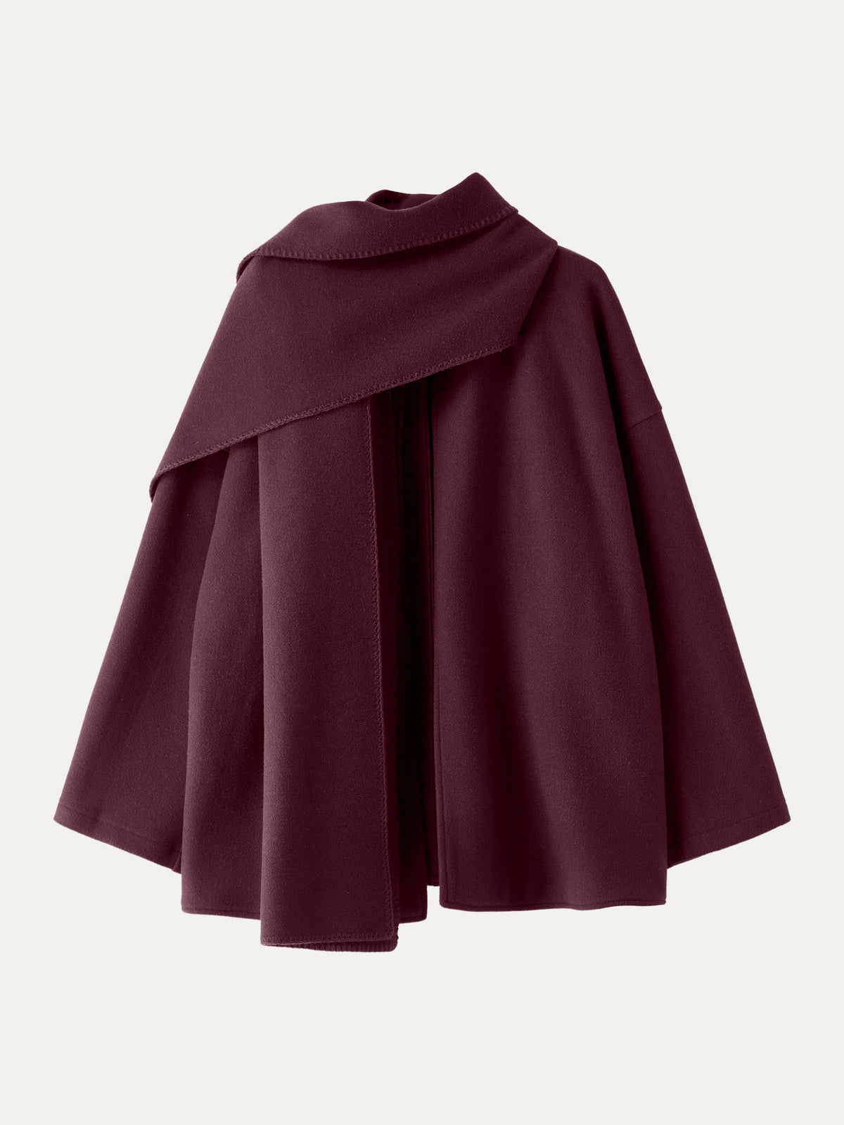 Oversized Scarf Jacket