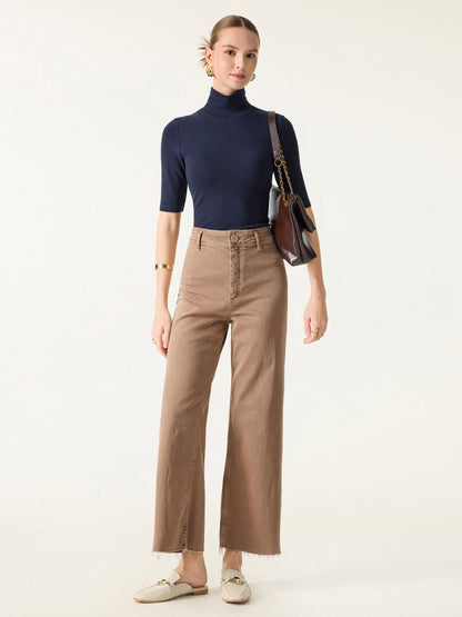 Essential Turtleneck Elbow Length Sleeve Brami