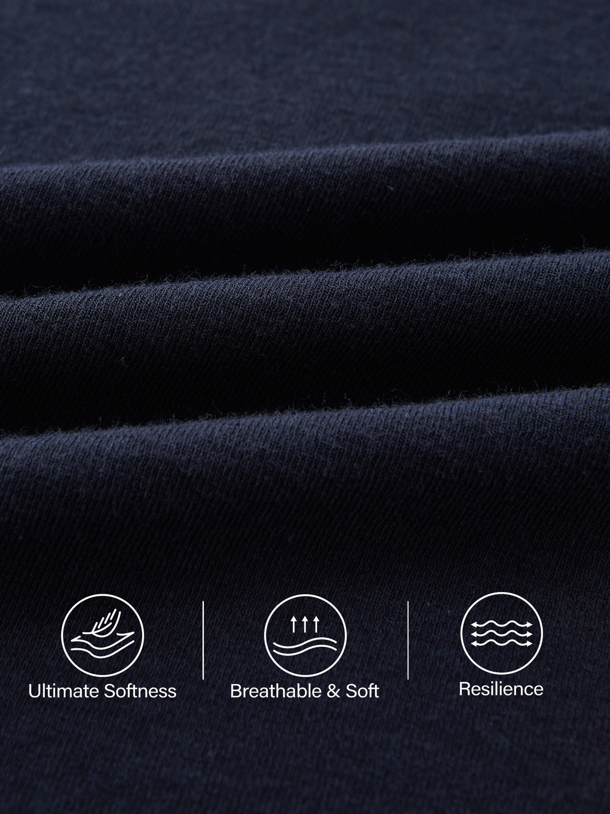 2Pcs Set Essential Turtleneck Elbow Length Sleeve Brami